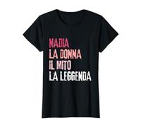 Nadia La Donna Il Mito La Leggenda Festa di Compleanno Camiseta