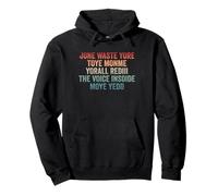 Nadie desperdició más Juguetes Monje Yorall Rediii Voice Inside My Yes Sudadera con Capucha