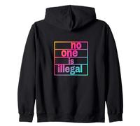 nadie es ilegal -- EL ORIGINAL Sudadera con Capucha