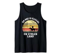 Nadie es Ilegal en Regalos de Tierras robadas para nativos Americanos Camiseta sin Mangas