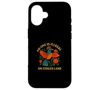 Nadie es ilegal en tierras robadas Nativos Americanos Vintage Carcasa para iPhone 16