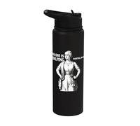 Nadie está ayudando a Martha 30 AD Meme cristiano sarcástico Stainless Steel Insulated Water Bottle