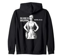 Nadie está ayudando a Martha 30 AD Meme Cristiano sarcástico Sudadera con Capucha