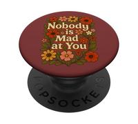 Nadie está Enojado contigo Diseño Suave y tranquilizador de ansiedad PopSockets PopGrip Adhesivo