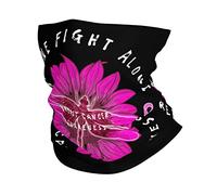 Nadie Lucha Solo contra La Concientización sobre El Cáncer De Mama Hombre Mujer Bufanda Tubular Multifuncional Snood Térmica Calentador De Cuello para Moto Correr Yoga Deportes