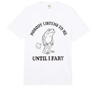 Nadie me Escucha hasta Que me caigo un Pedo en el Divertido cumpleaños de mamá y papá Comfort Colors Adult Heavyweight T-Shirt