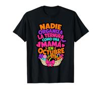 Nadie Organiza La ternura como una mamá Halloween Vibes Camiseta gráfica económica