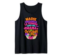 Nadie Organiza La ternura como una mamá Halloween Vibes Camiseta sin Mangas