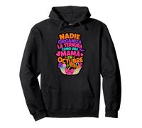 Nadie Organiza La ternura como una mamá Halloween Vibes Sudadera con Capucha