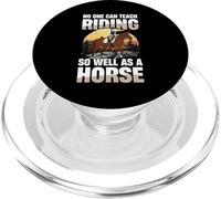 Nadie Puede enseñar a Montar Tan Bien como un Caballo PopSockets PopGrip para MagSafe