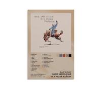 Nadie Sabe Lo Que Va A Pasar Mañana-Bad Bunny- Decoración moderna de alta definición impresa multiescena para el hogar, pinturas de pared impermeables en salas de estar, dormitorios, oficinas y baños