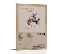 Nadie Sabe Lo Que Va A Pasar Mañana-Bad Bunny- Decoración moderna de alta definición impresa multiescena para el hogar, pinturas de pared impermeables en salas de estar, dormitorios, oficinas y baños