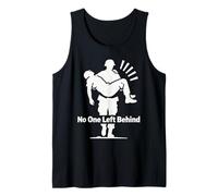 Nadie se Queda atrás Arte gráfico de Honor de Veteranos Camiseta sin Mangas