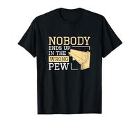 Nadie termina en el banco equivocado Divertido Inicio Orgullosos Ushers Camiseta