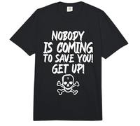 Nadie Viene a salvarte Get Up Statement Fighter Comfort Colors Adult Heavyweight T-Shirt