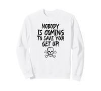 ¡Nadie Viene a salvarte! ¡Levántate! (Declaración del Luchador) Sudadera