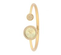 NADIR LiuJo Fashion Dècor TLJ2504 - Reloj de mujer de acero dorado, marrón