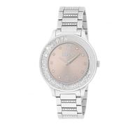 NADIR LiuJo - Reloj de mujer Dancing Trandy TLJ2491 de acero plateado, marrón
