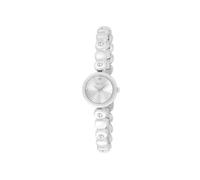 NADIR LiuJo TLJ2506 - Reloj de mujer de acero plateado a la moda Lunar Cuarzo, marrón
