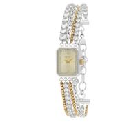 NADIR Reloj de mujer Liujo Chains bijou TLJ2672 de acero plateado y oro