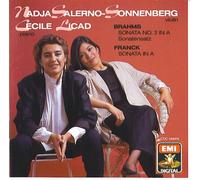 Nadja Salerno-Sonnenberg, violin - Franck & Brahms Sonatas: Salerno-Sonnenberg Licad (UK Import)