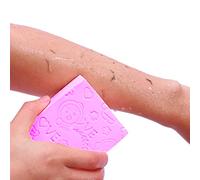 Nado Care Esponja de baño exfoliante, exfoliante de spa, esponja de ducha de cuerpo de baño, removedor de esponja de piel muerta para adultos, bebé, mujeres embarazadas, 2 colores al azar