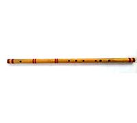 Nadsadhna Flauta C # Bass, 81,5 cm, profesional, bansuri, shankh, alambre de nailon atado,