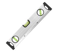 Nadsrpn Level Tool - Nivel de construcción de 11.8 pulgadas con 3 burbujas - Regla de aleación de aluminio, nivelador preciso, herramienta de medición profesional para renovación del hogar e