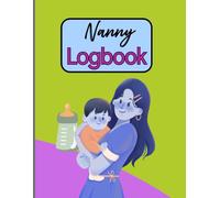 Naeey Logbook: Daily Schedule & Notes Organizer for Newborn Baby Care | Track Feeding, Sleep, Diapers & More | 8.5 x 11 in | 51 Pages