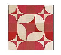 Naef Ornabo - 25 dados de arce, color: rojo/natural