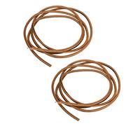 Nähmaschinenriemen aus Rindsleder Haushalt Dicke Hakenfußpedal-Zubehörteile 2 Stück (Marrón)