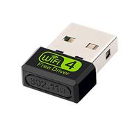 NAERSI Adaptador inalámbrico WiFi para PC 802.11 n trabajo Plug and Play para Window. Tarjeta de red Nano Wifi de 150 Mbps, compatible con Windows XP/VISTA/WIN7/WIN8/MAC/LINUX, etc.