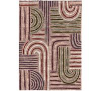 Naf Naf Alfombra decorativa de algodón e impresión digital 160x230 cm