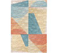 Naf Naf Alfombra decorativa de algodón e impresión digital 160x230 cm