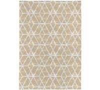 Naf Naf Alfombra decorativa de fibras naturales beige 160x230 cm