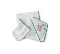 Naf Naf Capa DE BAÑO + MANOPLA 75x75 Foxy Dreams