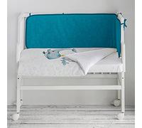 Naf Naf Minicuna Colecho de Madera con Textil 100% algodón - Happy Whale