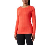 Naf Naf Muse ML Pull-Over Mujer, Rojo Fuego., M