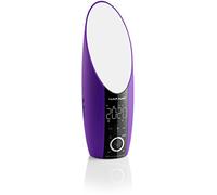 NAF NAF Zen - Simulador de Amanecer MP3, Wake up Light, Radio FM, Sonidos de la Naturaleza, Lámpara LED Multicolor, Morado