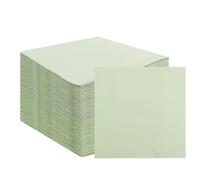 NAFJYR 200 servilletas verdes desechables, color verde salvia, para decoración de mesa de boda, fiesta de cumpleaños