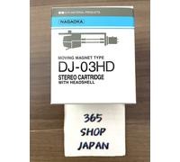 NAGAOKA DJ-03HD MM tipo NUEVO cartucho estéreo con carcasa de cabeza para toc...