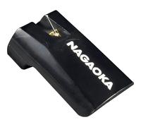 Nagaoka JTS-80BK - Aguja de diamante para tocadiscos de vinilo, Elíptico
