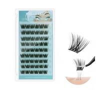 NAGARAKU Pestañas Autoadhesivas 9 Filas 54 Clusters 10-12mm Suaves Naturales Sin Pegamento Ni Removedor Reutilizables Aplicación En Un Solo Paso Self Adhesive Lash Mayor Valor Volumen Intenso