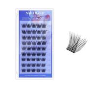 NAGARAKU Pestañas Postizas Autoadhesivas 45 Pcs Volumen Sin Pegamento Ni Removedor Reutilizables Aplicación En Un Solo Paso Suaves Y Finas Self Adhesive Lash Maquillaje Natural 0,07mm, C 10/11/12mm