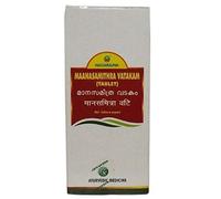 NAGARJUNA Manasmithra Vatakam Tablet, medicina patentada ayurvédica para la neurosis de ansiedad y alivio del estrés, medicamentos, 1 botella de 1.0 unidades