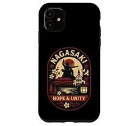 Nagasaki Hope & Unity Retro Japón Heritage Design Carcasa para iPhone 11