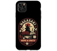 Nagasaki Hope & Unity Retro Japón Heritage Design Carcasa para iPhone 11 Pro MAX