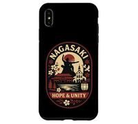 Nagasaki Hope & Unity Retro Japón Heritage Design Carcasa para iPhone XS MAX