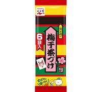 Nagatanien Ochazuke japonés, Ciruela Umeboshi, Paquete de 6 comidas × 5 paquetes, fabricado en Japón