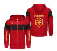 NAGBCTY Men's Hoodie with Print World of Warcra-ft, Comfortable with Hood, Ideal for Casual and Sportswear(Multicolor 6,S)